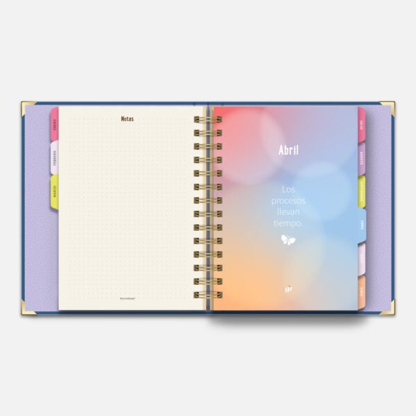 Agenda bidiaria 2026. Anthea