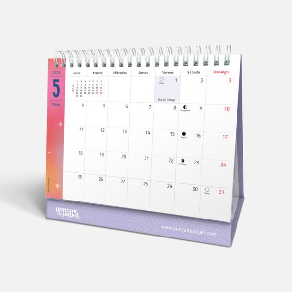 Calendario YP 2026 trio pack