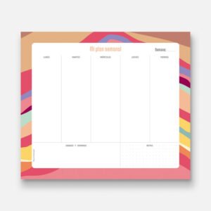 Planner semanal Andean Pop