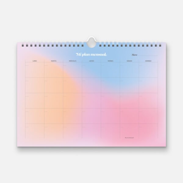 Planner mensual Auren