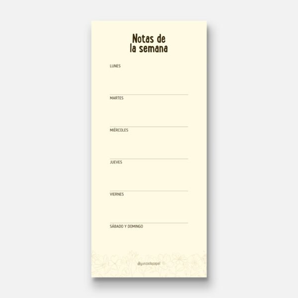 Block semana mini