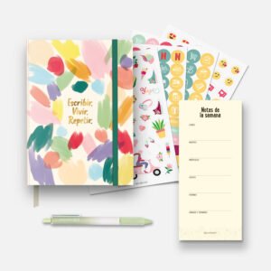 Pack journal Acuarela + Semana mini