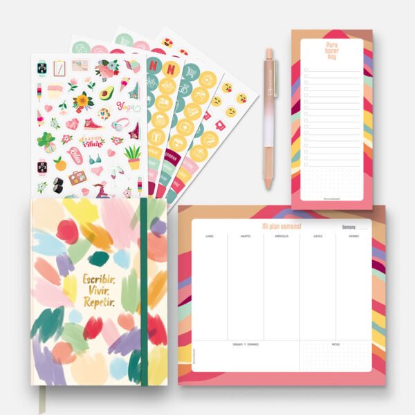 Pack journal Acuarela + Andean Pop