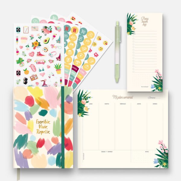 Pack journal Acuarela + Elysia